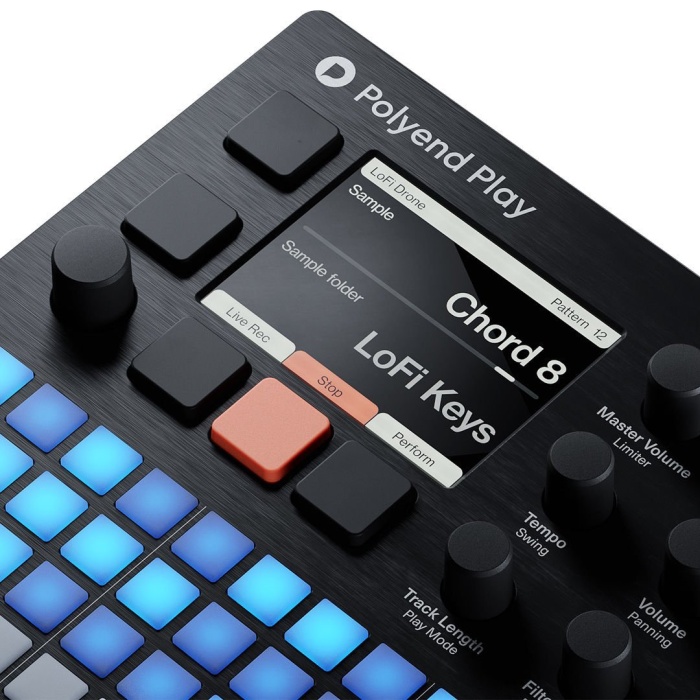 Polyend 07 0002 Play Audio and MIDI Performance Groovebox | Sezgisel Sequencer Yaratıcı Ritim Üretimi